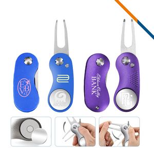 Kiro Foldable Ball Marker Golf Divot Tool