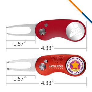 Kiro Foldable Ball Marker Golf Divot Tool