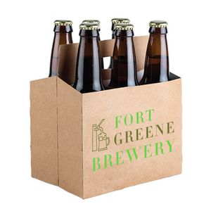 Kraft Cardboard 6-Pack Carrier
