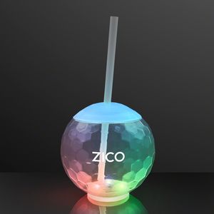 LED Disco Ball Tumbler Cups