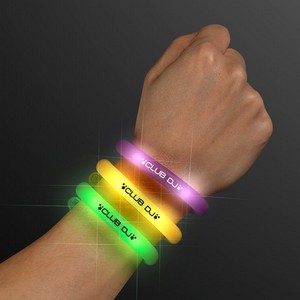 LED Mardi Gras Flash Bracelets