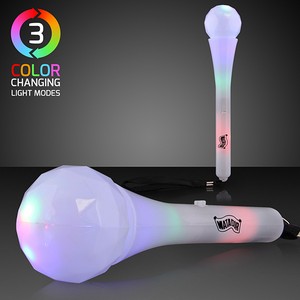 LED Microphone Toy with Flashing Lights - PRINTED