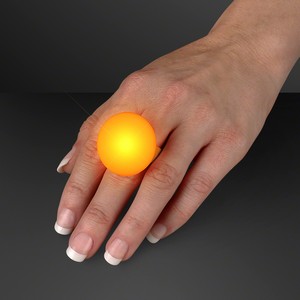 LED Orange Flash Glow Ring - PRINTED