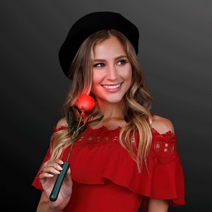 LED Red Rose - BLANK
