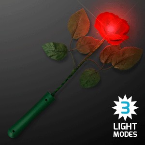LED Red Rose - BLANK