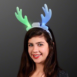 LED Reindeer Antler Headbands - PRINTED