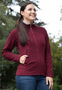 Ladies' Bay Corduroy-Fleece Jacket