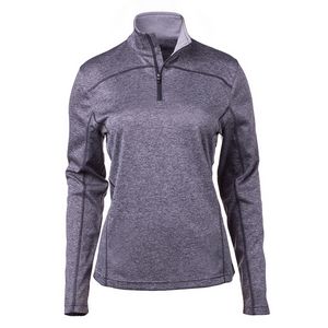 Ladies' Cerrado Quarter Zip Wicking Shirt