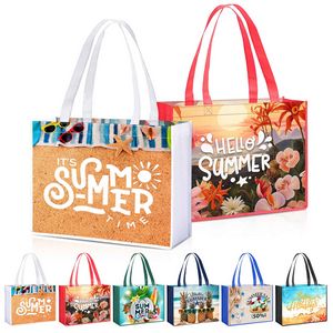 Laminated Non Woven Tote Bag (12" X 16" X 6")