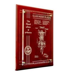 Lancaster Patent Award Plaque8"x10"