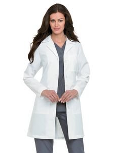 Landau - Essential Lab Coats - Women's Three-Pocket 38" Full-Length Lab Coat