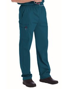 Landau - Essentials - Men's 7-Pocket High-Rise Elastic Waist Cargo Pant