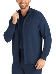 Landau - Forward - Men's 3-Pocket Mock-Neck Zip-Front Jacket