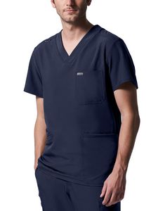 Landau - Forward - Men's 4-Pocket Back Yoke V-Neck Top