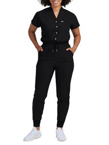 Landau - Forward - Women's 8-Pocket Cargo Jumpsuit