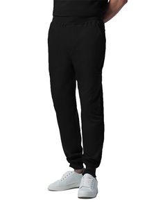 Landau - ProFlex - Men's 7-Pocket Mid-Rise Rib-Knit Elastic Waist Jogger Pant