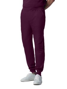 Landau - ProFlex - Men's 7-Pocket Mid-Rise Rib-Knit Elastic Waist Jogger Pant