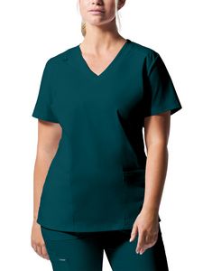 Landau - ProFlex - Women's 3-Pocket V-Neck Top
