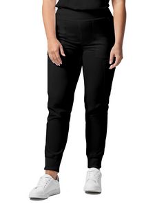Landau - ProFlex - Women's 6-Pocket Mid-Rise Elastic-Back Waist Jogger Pant
