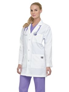 Landau - ScrubZone - Unisex Three-Pocket 35.5" Mid-Length Lab Coat