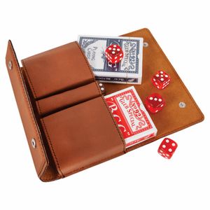 Lane Leatherette Card & Dice Gift Set