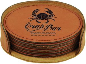 Lane Leatherette Coasters