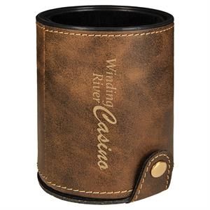 Leatherette Dice Cup w/5 Dice
