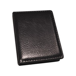Leatherette Flip-Top Calendar Box with Sticky Sheets