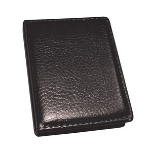 Leatherette Flip-Top Calendar Box with Sticky Sheets