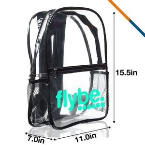 Leith Clear Backpacks