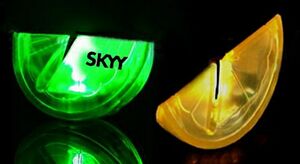 Lemon/Lime Light Cubes