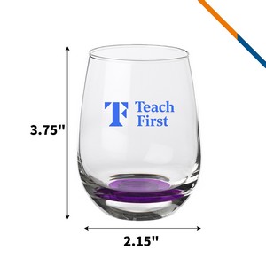 Libbey Hardy Stemless Wine Glasses