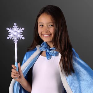 Light Up Snowflake Wand - BLANK