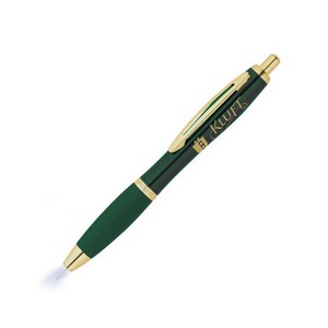 Lighted Tip Click Metal Pen