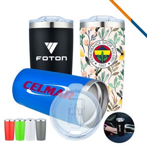 Lion Stainless Steel Mug - 20 OZ.
