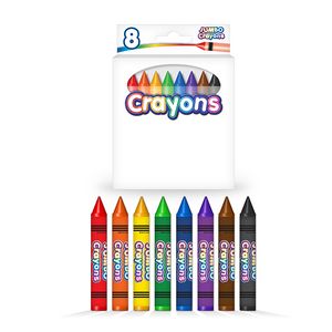 Liqui-MarkÂ® 8pk Jumbo Crayons - with FCD