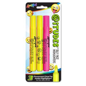 Liqui-MarkÂ® @iTUDESâ„¢ Silly Face Highlighter