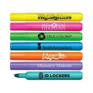 Liqui-MarkÂ® Brite SpotsÂ® Fluorescent Barrel Broad Tip Highlighter