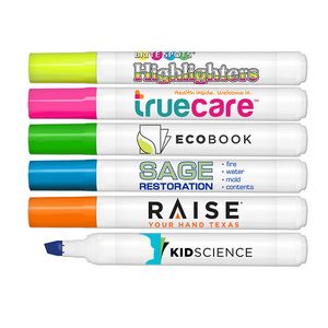 Liqui-MarkÂ® Brite SpotsÂ® White Barrel Highlighter w/Broad Chisel Tip