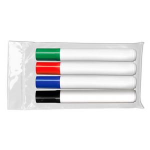 Liqui-MarkÂ® Chisel Tip Dry Erase Marker (4-Pack)
