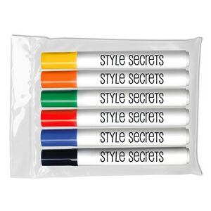 Liqui-MarkÂ® Chisel Tip Dry Erase Marker (6-Pack)
