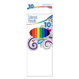 Liqui-MarkÂ® Color TherapyÂ® Pre-Sharpened Colored Pencils (10 Pack)