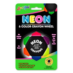 Liqui-MarkÂ® Crayo-CrazeÂ® Neon 6-Color Crayon Wheel