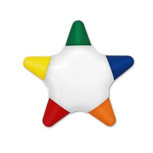 Liqui-MarkÂ® Crayo-Starâ„¢ 5-Color Crayon Star (Full-Color Decal)