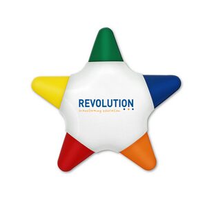Liqui-MarkÂ® Crayo-Starâ„¢ 5-Color Crayon Star