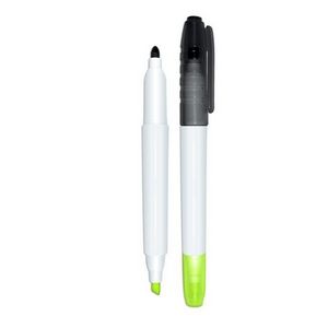 Liqui-MarkÂ® Double UpÂ® Dry Erase Marker & Highlighter Combo