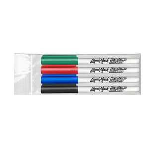 Liqui-MarkÂ® Fine Point Dry Erase Markers - USA Made - 4 Pack