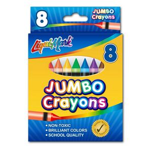 Liqui-MarkÂ® Jumbo Crayons (8-Pack)