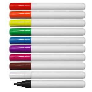 Liqui-MarkÂ® Liquid Chalk Erasable Wipe-Off Markers with Full Color Decal