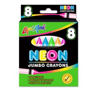 Liqui-MarkÂ® Neon Jumbo Crayons